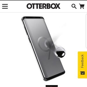 NWT Otterbox Alpha Glass Screen Protector for S9+